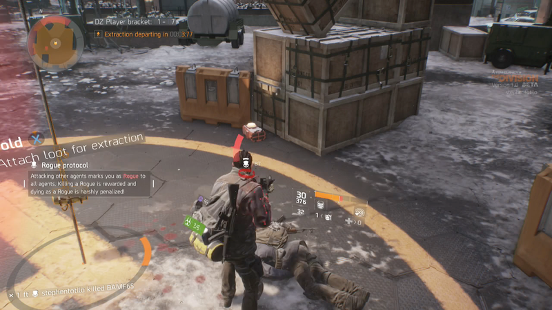 Illustration for article titled The Division Is At Its Best When You're Stabbing People In The Back